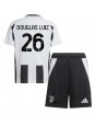 Juventus Douglas Luiz #26 Domácí dres pro děti 2024-25 Krátký Rukáv (+ trenýrky)